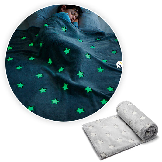 Cobija Manta Mágica Luminosa Fluorescente Felpa Niños 64307